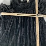 Foxiedox Anthropologie  Dress Women Small Black‎ Babette Lace Cold Shoulder Mini Photo 7