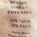 Project Social T  Los Angeles Short Sleeve Smocked Top Blouse Women S‎ Red Orange Photo 6