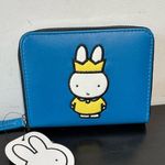Her Universe Miffy Crown Blue Zip Mini Wallet Photo 1