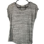 Athleta Heathered Gray Short Sleeve Athletic Casual T-Shirt Women Sz S Photo 0