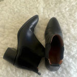 Everlane  Women's Black Leather Heeled Ankle Pull up Boots  Sz 7.5 Photo 1