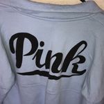 PINK - Victoria's Secret  quarter button up Blue/black Size small sweatshirt PINK‌ Photo 9