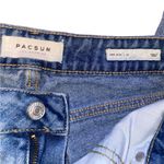 PacSun Black Rose Embroidered Pac Sun Mom Jeans size 24 Photo 3