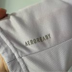 Adidas  Fitted Lilac Purple Short Sleeve Aeroready RunningTee Breathable sz Small Photo 6