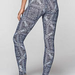 Lorna Jane 𝅺euc  Bohemian Babe Full Length Tight leggings sz extra small Photo 0