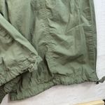 Aerie  L Large High Waisted Go For It Baggy Pull On Cargo Pants Green Boho Grunge Photo 4