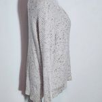 If It Were Me  Waffle Knit Oatmeal Sweater with Speckled Fabric Size XS Photo 5