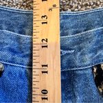 Vintage Y2K Crazy Larry Blue Mom Jeans Womens 10 Animal Print Detail Fall Denim Photo 2