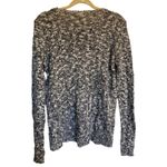 Abercrombie & Fitch Black and White Knit Long Sleeve Sweater Size Large Photo 2