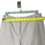 Armani Exchange AX Wide Leg Chino Pants Women's Size 0 Beige High Rise Casual Photo 5