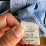 J.Crew Blue Colorblock Boy Fit Oxford, Sz 0, Fits XS Photo 5