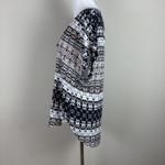 Velvet By Graham & Spencer Tunic Top Womens Medium Ikat Printed Relaxed Fit M Photo 5