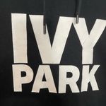 Ivy Park  Black Oversized Logo Hooded Size XS Photo 5