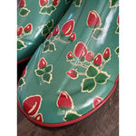 Bogs Rain boots Fruit Strawberry Farmhouse Cottagecore Women’s 7 EUR 38 EUC Blue Photo 10