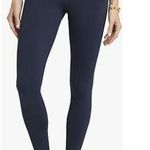 prAna  Women's Pillar Leggings Athletic Yoga Compression Navy Blue Size Medium Photo 0