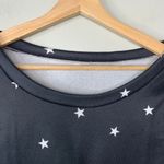 Boutique Black Long Sleeve T-Shirt Stars Night Sky Photo 3