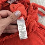 Juicy Couture Vintage Orange terry cloth Jumpsuit coverup swim gold tone Photo 6