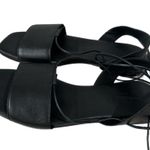 Banana Republic New Genuine Leather Lace Up Flat Sandals Sz 6 Summer Shoe Photo 3