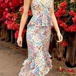 Yumi Kim  Kaia Floral Printed Ruffle Maxi Dress Kingston Garden Size 2 Photo 0