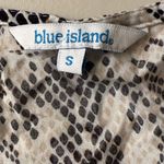 Blue Island  Black and White Blouse Photo 2