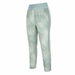 Athleta Nolita Slim Tapered Crop Pants Green Printed Size 12 Athleisure Travel Photo 1