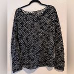 Brochu Walker  Textured Black and Gray Sweater Photo 1