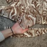 Le lis  Brown and White Swirl Bodysuit Photo 1