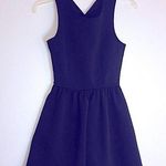 Charlotte Russe  Mini Black dress teardrop open back Photo 0