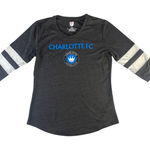 MLS Charlotte FC Women's 3/4 Length Sleeve Tri Photo 0