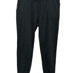 Lole Dark Gray Jersey Knit High Rise Lounge Pant Cinch Waist Joggers Size M Size M Photo 0