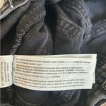 Abercrombie & Fitch Abercrombie black distressed button fly denim shorts 100% cotton Photo 2