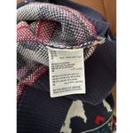 Charter Club Yorkie Blue Fair Isle Dog Heart Graphic Pullover Sweater Medium P Photo 4