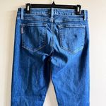 Paige Verdugo Ankle Jeans Boise Blue Womens Size 30 Distressed Hem Crop Photo 4