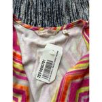 Soft Surroundings  NWT Giselli Dress Sleeveless V-Neck Chevron Zigzag Size M Photo 8