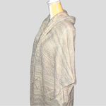 Heather Ed poncho hoodie! Super cute style! Tan Size undefined Photo 7