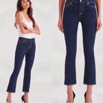 7 For All Mankind 7FAMK High Waist Slim Kick Crop Jeans Size 26 Photo 1