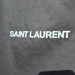 Saint Laurent Large  Black Dust Bag Cotton in EUC Draw String Photo 1