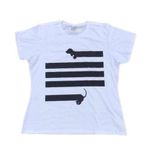American Apparel 2XL Wos slim fit dachshund flag tee shirt Photo 0