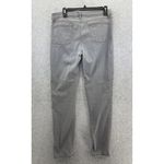 Eileen Fisher Women's Gray Wash Jeans 12 Skinny Pants Organic Cotton USA Made Photo 1