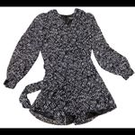 EXPRESS ROMPER black white size 6 fully lined worn once Photo 0
