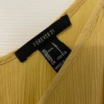 Forever 21 Pastel Yellow Flowy Tank Top Womens Size Large Photo 1