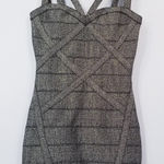 Bebe Farah Shiny Bandage Bodycon Dress Photo 0