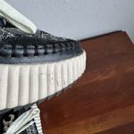 Dolce Vita Black Tweed Dolen Lace Up Fashion Sneaker Womens 7.5 Blokecore Photo 8