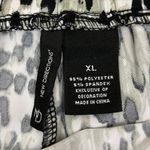 NWT New Directions Black, Tan and White Tie Waist Wide Leg Pants Size XL Black Photo 4