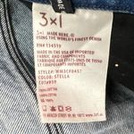 3x1 Revolve Jeans Womens 26 Stella Blue Button Fly Straight Crop Fringe Modern Photo 13