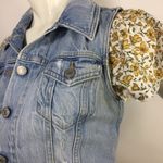 Levi's Levi’s Distressed Denim Vest Size S Photo 7