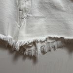 Levi's Levi’s white high rise ribcage cutoff denim jean shorts 28 festival summer beach Photo 10