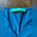 Kimmery Teal Longsleeve Yoga Top Women’s size MD Blue Size M Photo 2