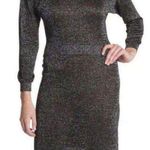 Halston Heritage black/silver metallic dress XS Photo 15