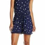 Levi's Navy Blue Star Printed Romper NWT Large Photo 0